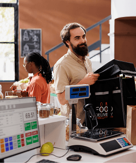 Business professional at work